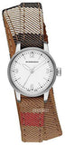 Burberry Utilitarian White Dial Multicolor Leather Strap Watch for Women - BU7849 Authentic Buy Shop Now