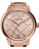 Burberry The Classic Rose Gold Dial Rose Gold Steel Strap Watch for Women - BU10116 Authentic Buy Shop Now
