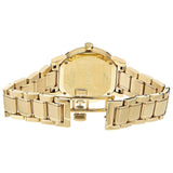Burberry The City Silver Dial Gold Steel Strap Unisex Watch - BU9003 Authentic Buy Shop Now
