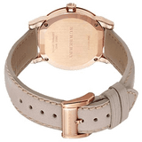 Burberry The City Beige Dial Brown Leather Strap Watch for Women - BU9014 Authentic Buy Shop Now