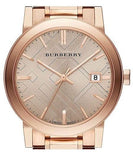 Burberry The City Rose Gold Dial Rose Gold Steel Strap Watch for Women - BU9034 Authentic Buy Shop Now