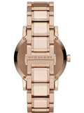 Burberry The City Rose Gold Dial Rose Gold Steel Strap Watch for Women - BU9034 Authentic Buy Shop Now