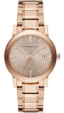 Burberry The City Rose Gold Dial Rose Gold Steel Strap Watch for Women - BU9039 Authentic Buy Shop Now