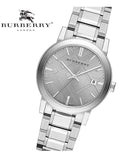 Burberry The City Silver Dial Silver Steel Strap Watch for Women - BU9143 Authentic Buy Shop Now