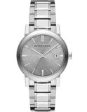 Burberry The City Silver Dial Silver Steel Strap Watch for Women - BU9035 Authentic Buy Shop Now