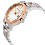 Burberry The City White Dial Two Tone Steel Strap Watch for Women - BU9105 Authentic Buy Shop Now