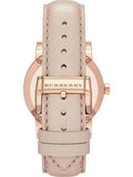 Burberry The City Diamonds Beige Dial Beige Leather Strap Watch for Women - BU9131 Authentic Buy Shop Now
