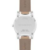 Burberry The City Silver Dial Brown Leather Strap Watch for Women - BU9136 Authentic Buy Shop Now