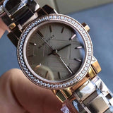 Burberry The City Diamonds Rose Dial Rose Gold Steel Strap Watch for Women - BU9225 Authentic Buy Shop Now