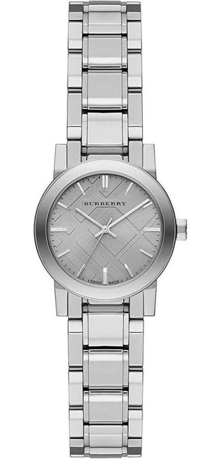 Burberry The City Diamonds Silver Dial Silver Steel Strap Watch for Women - BU9229 Authentic Buy Shop Now