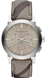 Burberry The City Smoked Brown Dial Brown Leather Strap Watch for Men - BU9361 Authentic Buy Shop Now