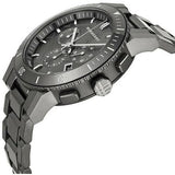 Burberry The City Grey Dial Gunmetal Grey Steel Strap Watch for Men - BU9381 Authentic Buy Shop Now