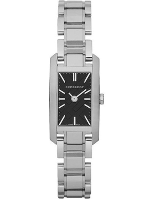 Burberry Heritage Black Dial Silver Steel Strap Watch For Women - BU9601 Authentic Buy Shop Now