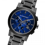 Burberry The City Navy Blue Dial Black Steel Strap Watch for Men - BU9365 Authentic Buy Shop Now