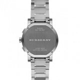 Burberry The City Chronograph Silver Dial Silver Steel Strap Watch for Men - BU9350 Authentic Buy Shop Now