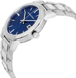 Burberry The City Blue Dial Silver Steel Strap Watch for Men - BU9031 Authentic Buy Shop Now