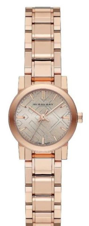 Burberry The City Nude Dial Rose Gold Steel Strap Watch for Women - BU9228 Authentic Buy Shop Now