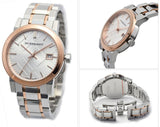 Burberry The City White Dial Two Tone Steel Strap Watch for Women - BU9105 Authentic Buy Shop Now