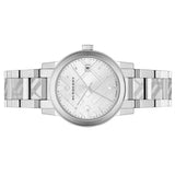 Burberry The City Silver Diamonds Dial Silver Steel Strap Watch for Women - BU9230 Authentic Buy Shop Now