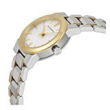 Burberry The City Silver Dial Two Tone Steel Strap Watch for Women - BU9217 Authentic Buy Shop Now