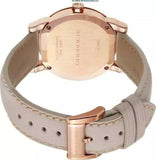 Burberry The City Chronograph Rose Gold Dial Beige Leather Strap Watch For Women - BU9702 Authentic Buy Shop Now