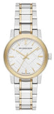 Burberry The City Silver Dial Two Tone Steel Strap Watch for Women - BU9217 Authentic Buy Shop Now