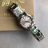 Burberry The City Diamonds Silver Dial Silver Steel Strap Watch for Women - BU9229 Authentic Buy Shop Now