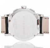 Burberry The City Nova White Dial Checked Brown Leather Strap Watch for Men - BU9357 Authentic Buy Shop Now