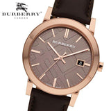 Burberry The City Brown Dial Brown Leather Strap Watch for Men - BU9013 Authentic Buy Shop Now