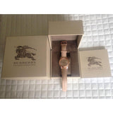 Burberry The City Beige Dial Brown Leather Strap Watch for Women - BU9014 Authentic Buy Shop Now