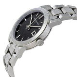 Burberry The City Black Dial Silver Steel Strap Watch for Women - BU9101 Authentic Buy Shop Now