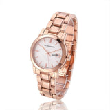 Burberry The City White Dial Rose Gold Steel Strap Watch for Women - BU9204 Authentic Buy Shop Now