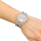 Burberry The City White Dial Two Tone Steel Strap Watch for Women - BU9105 Authentic Buy Shop Now