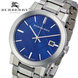 Burberry The City Blue Dial Silver Steel Strap Watch for Men - BU9031 Authentic Buy Shop Now