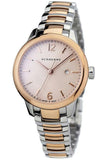 Burberry The Classic Rose Gold Dial Two Tone Steel Strap Watch for Women - BU10117 Authentic Buy Shop Now