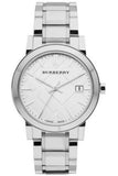 Burberry The City White Dial Silver Steel Strap Watch for Women - BU9100 Authentic Buy Shop Now
