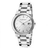 Burberry The City White Dial Silver Steel Strap Watch for Women - BU9100 Authentic Buy Shop Now