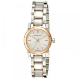Burberry The City Silver Dial Two Tone Steel Strap Watch for Women - BU9205 Authentic Buy Shop Now