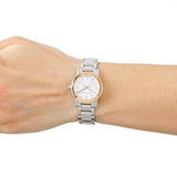 Burberry The City Silver Dial Two Tone Steel Strap Watch for Women - BU9205 Authentic Buy Shop Now