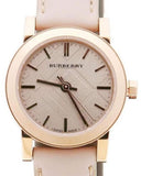 Burberry The City Gold Dial Beige Leather Strap Watch for Women - BU9210 Authentic Buy Shop Now