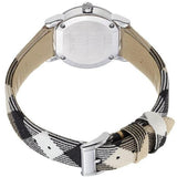 Burberry The City Nova Silver Dial Brown Leather Strap Watch for Women - BU9212 Authentic Buy Shop Now