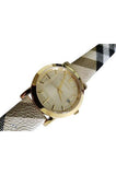 Burberry Heritage Silver Dial Leather Strap Watch for Women - BU1398 Authentic Buy Shop Now
