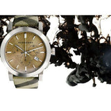 Burberry The City Smoked Brown Dial Brown Leather Strap Watch for Men - BU9361 Authentic Buy Shop Now