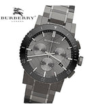 Burberry The City Grey Dial Gunmetal Grey Steel Strap Watch for Men - BU9381 Authentic Buy Shop Now
