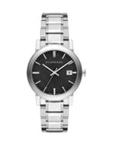 Burberry The City Black Dial Silver Steel Strap Watch for Women - BU9101 Authentic Buy Shop Now