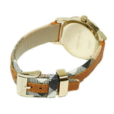 Burberry The Classic Gold Dial Brown Leather Strap Watch for Women - BU10114 Authentic Buy Shop Now