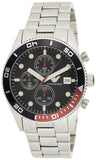 Emporio Armani Chronograph Black Dial Silver Stainless Steel Watch For Men - AR5855 Authentic Buy Shop Now