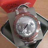 Fossil Bannon Multifunction Brown Dial Two Tone Steel Strap Watch for Men - BQ2502 Authentic Buy Shop Now