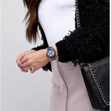 Fossil Riley Quartz Blue Dial Blue Steel Strap Watch for Women - ES4294 Authentic Buy Shop Now