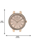 Fossil Virginia Pink Dial Pink Steel Strap Watch for Women - ES4482 Authentic Buy Shop Now